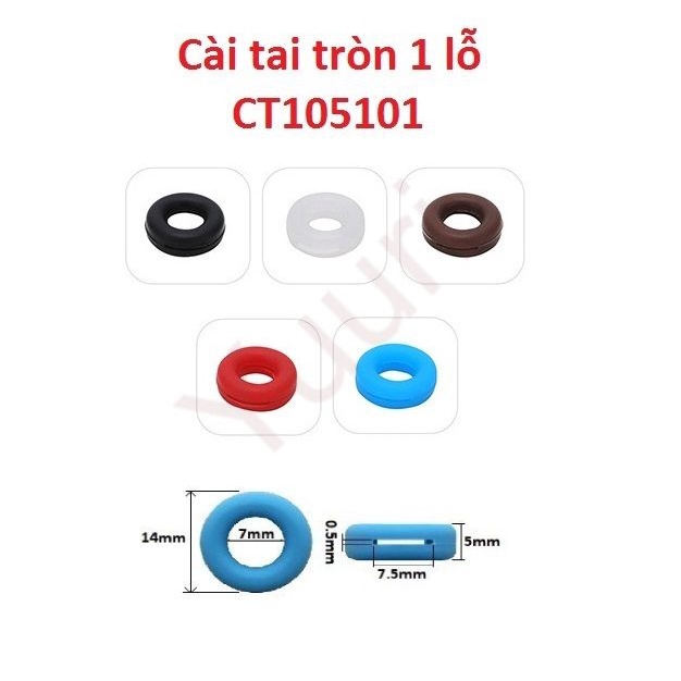 [1 cặp] Cài tai silicone cố định, chống tuột, rơi kính tiện dụng chơi thể thao