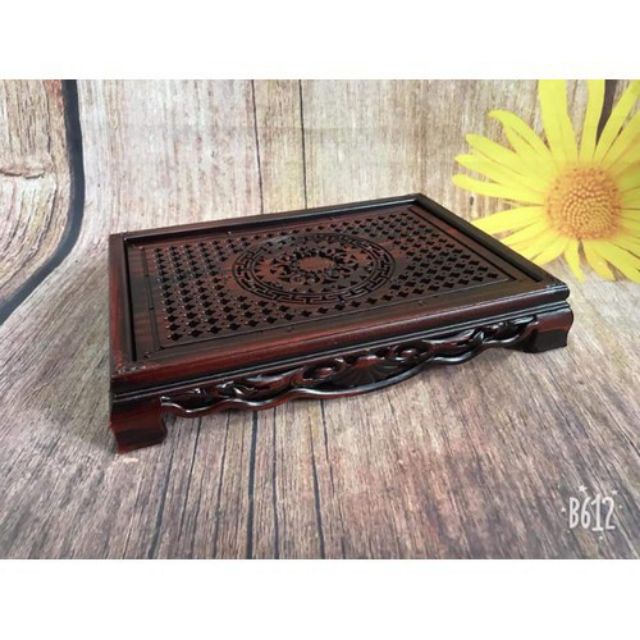 Khay trà giả gỗ  dài 32× ngang 22× cao 6 cm