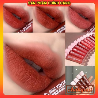 Son Kem Lâu Trôi Peripera Ink Matte Blur Tint Mới 2019 Siêu hot 16 Cam Cháy và 17 Đỏ Nâu - Lì hơn Ink Velvet