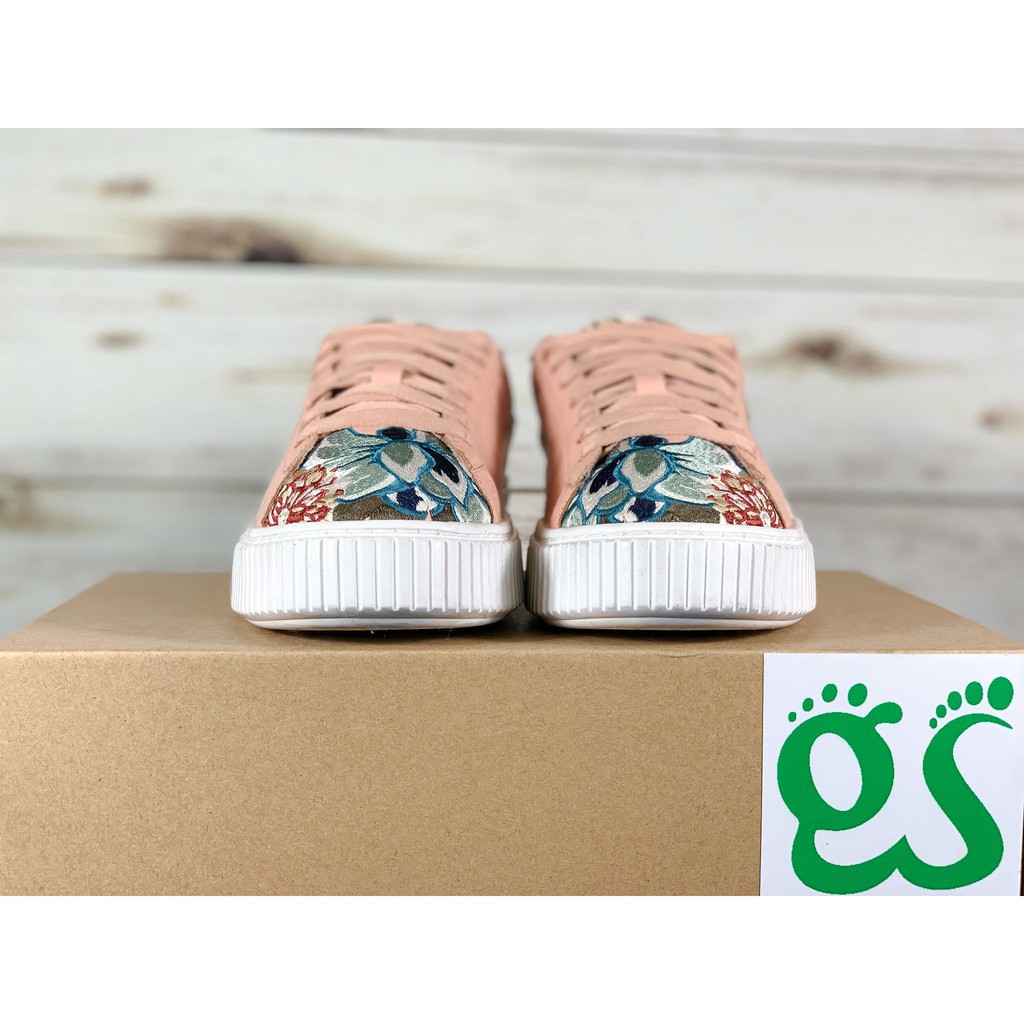 | Xả Xả| [ẢNH THẬT] Giày Thể Thao Chính Hãng 2hand PUMA SUEDE PLATFORM SPECKLED TOP CHAY Có Sẵn Có Sẵn . ^ ₛ ?