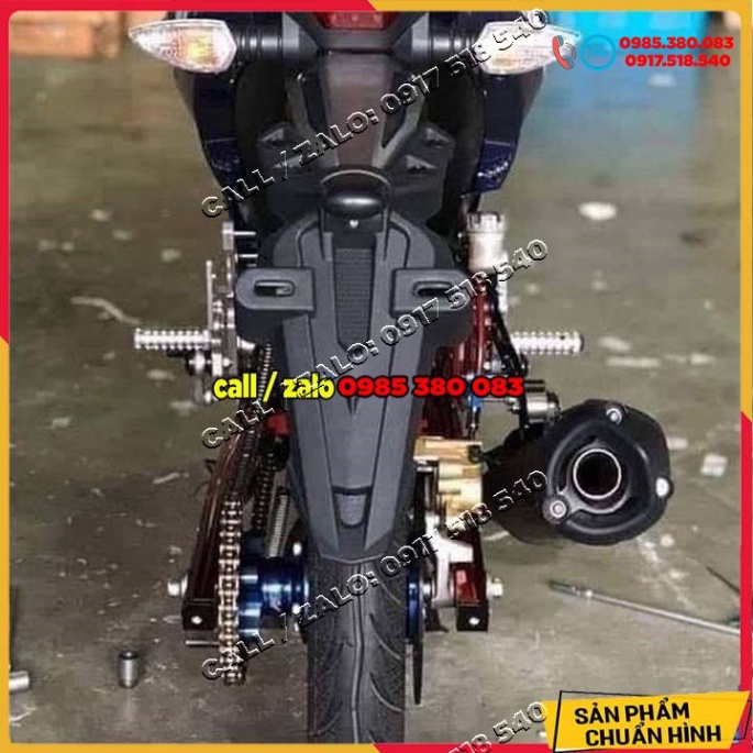 DÈ CHẮN BÙN EXCITER 150 KIỂU INDO NHỎ Ảnh thật Sp