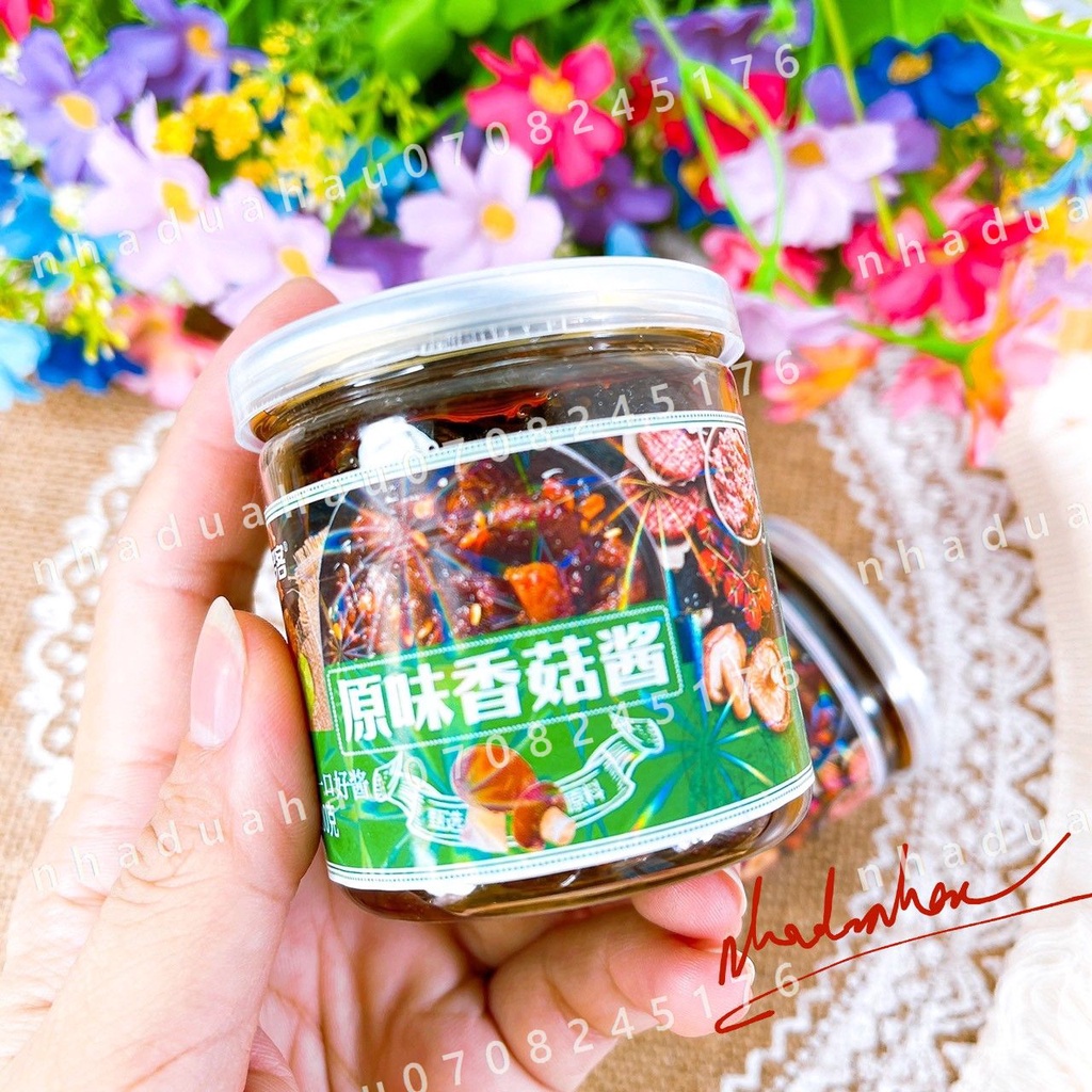 Một hủ sốt gia vị thịt bò trộn cơm/ mì trộn ăn liền Hongkong hủ 100gam