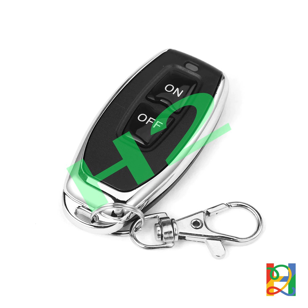 Công tắc điều khiển từ xa RF433 1 kênh DC12V/10A Remote 50m-100m màu đen