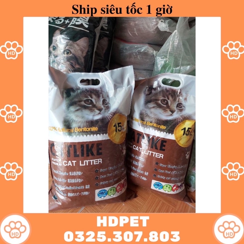Cát like vệ sinh cho mèo loại 18L