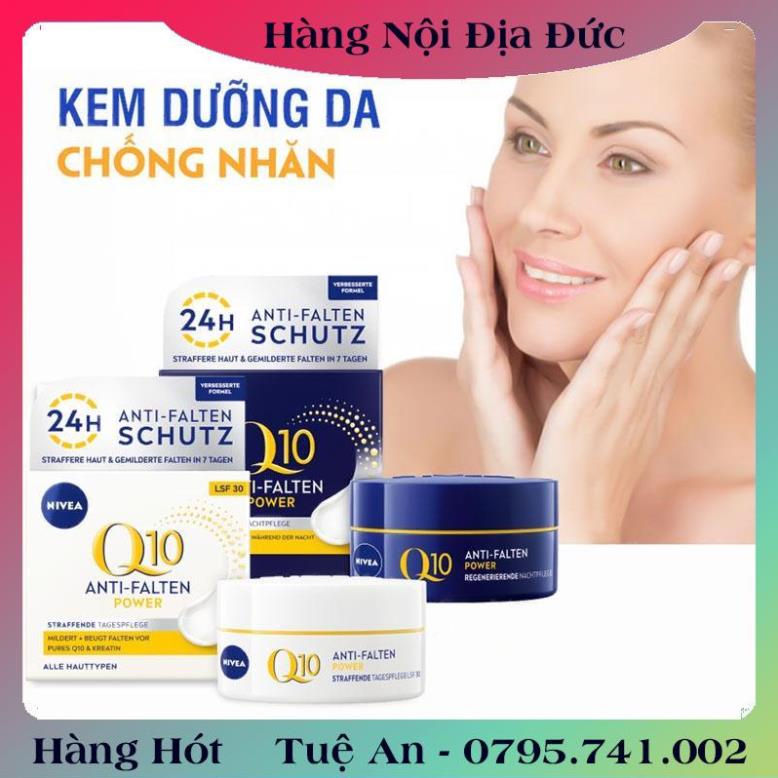 Kem dưỡng da mặt Nivea Q10 của Đức giúp chống lão hóa,chống nhăn, sáng da - Nội địa Đức Đủ Bill [Hot] .