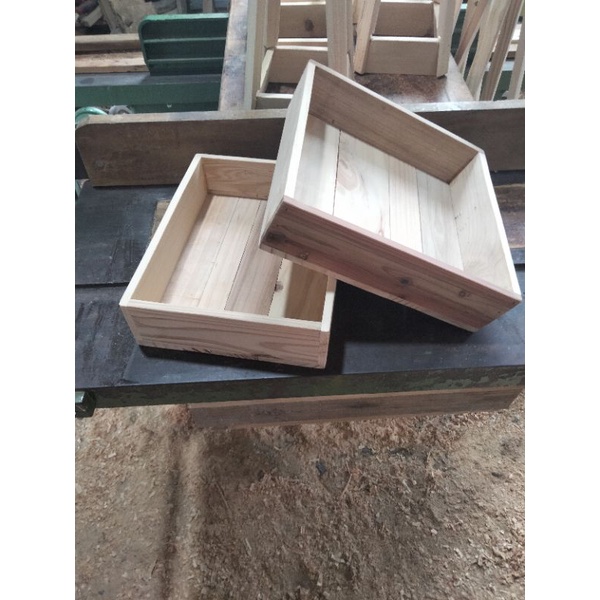 Khay đựng quà 25 vuông cao 5cm