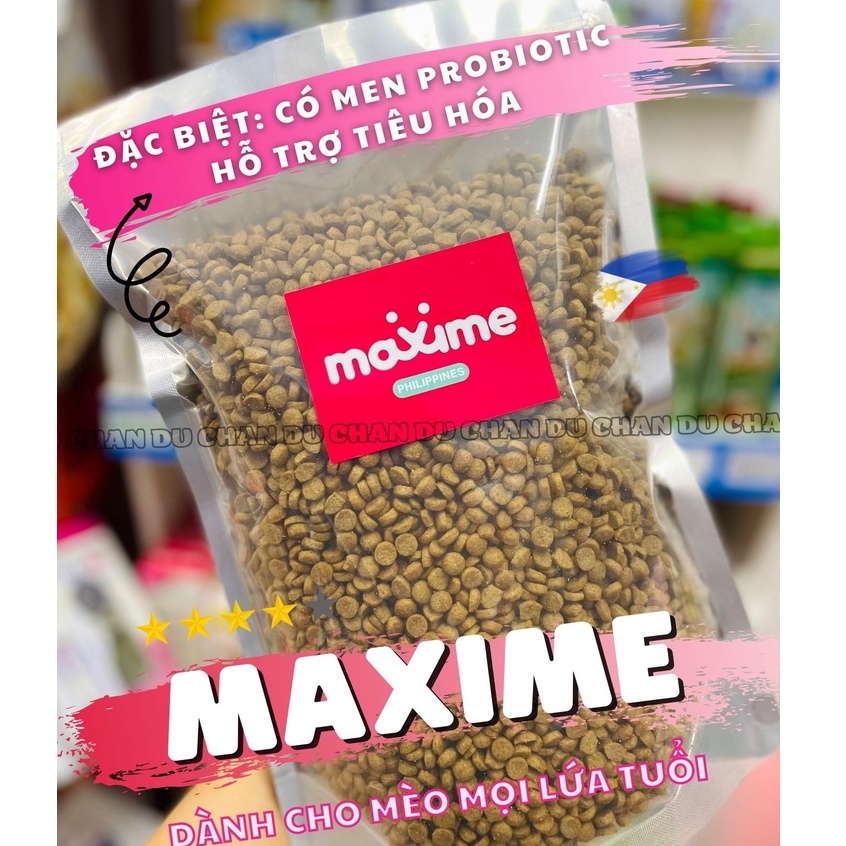 MAXIME 1.2Kg | Thức Ăn Hạt Cho Mèo Mọi Lứa Tuổi | Giúp Mèo Tăng Cân | Da Lông Bóng Mượt | Kích Thích Vị Giác Của Mèo