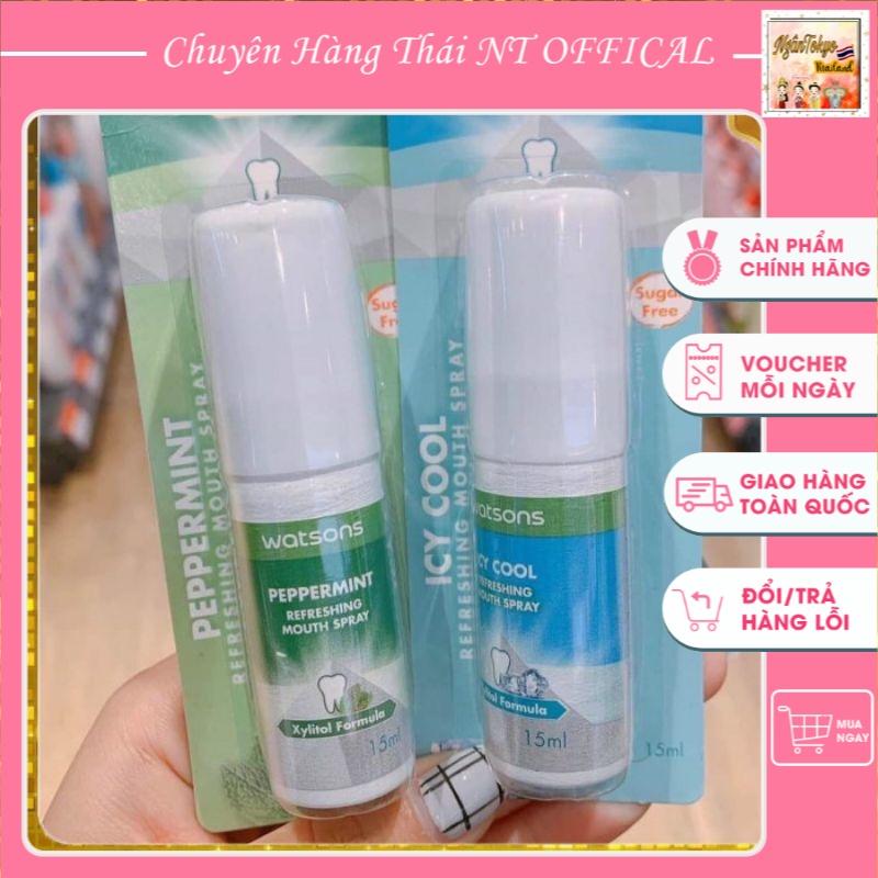 XỊT THƠM MIỆNG WATSONS THÁI LAN