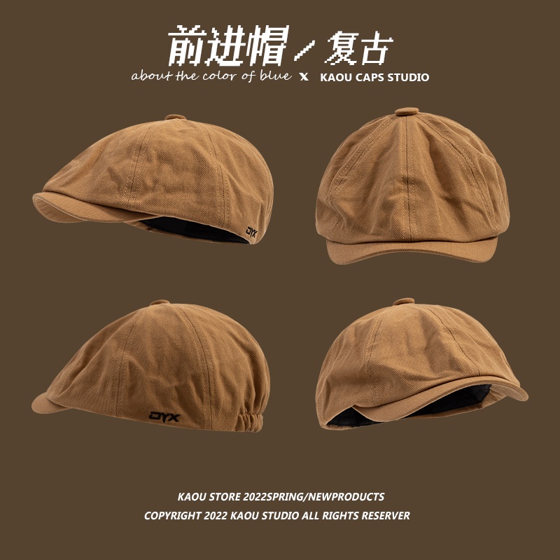 Mũ Beret Phong Cách Retro Hàn Quốc Cho Nam Và Nữ