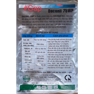 DACONIL 75WP THUỐC TRỪ BỆNH NHẬT BẢN