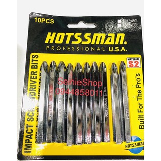 10 mũi vít đóng bake Hotssman trắng