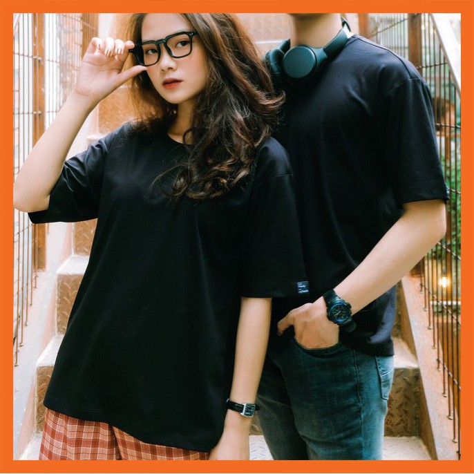 Áo thun tay lỡ unisex MADELA form rộng , áo phông trơn unisex  tay lỡ nhiều màu-  ATN