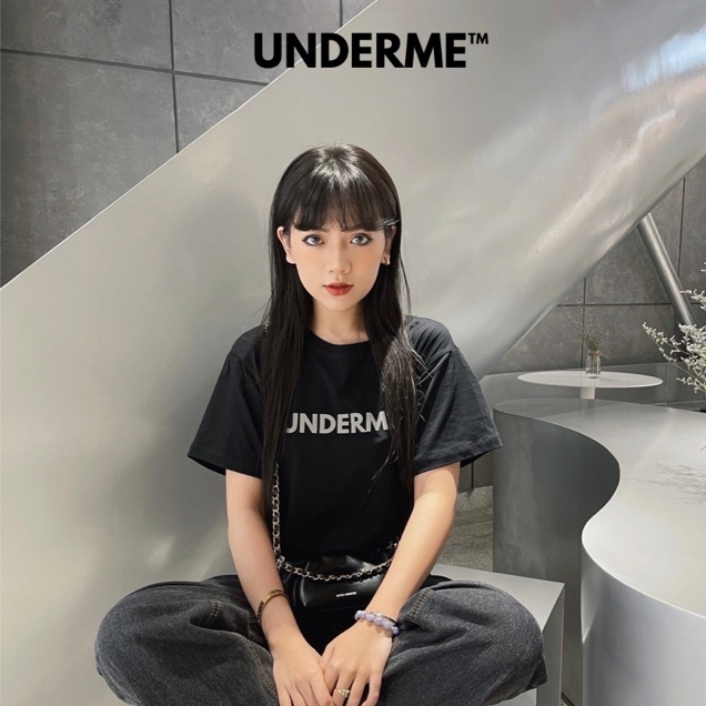 Áo thun nữ UNDERME™ Logo Cropped Tee freesize