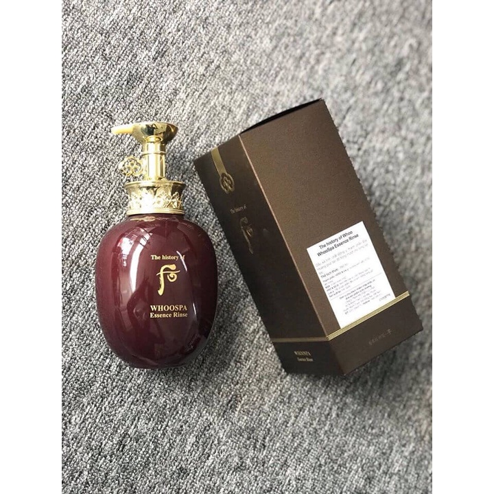 10 gói Dầu xả đông y tạo độ bóng mượt tóc Whoo Spa Essence