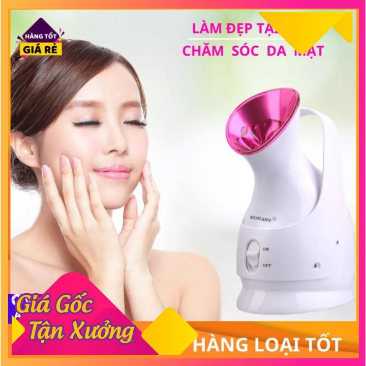 Máy Xông Hơi Mặt cao cấp Sokany - tạo hơi nóng giữ ẩm, làm sạch sâu bên trong [ BH 6T ]