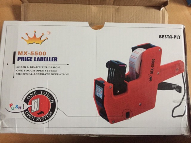 Máy bắn giá tiền cho cửa hàng, shop