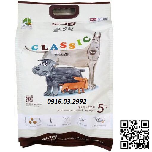 Thức ăn cho chó Dog classic [5kg]