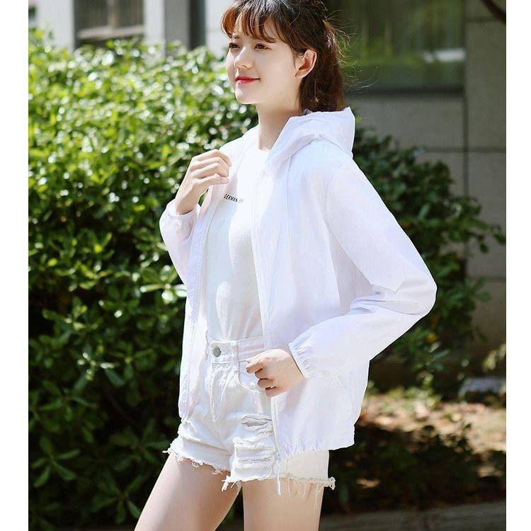 Áo khoác chống nắng dáng rộng thời trang cho nữ tùy chọn màu sắc