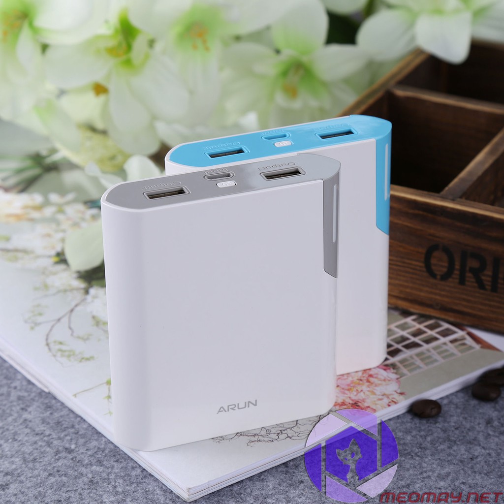 PIN DỰ PHÒNG 10.400 MAH ARUN CHÍNH HÃNG 100%