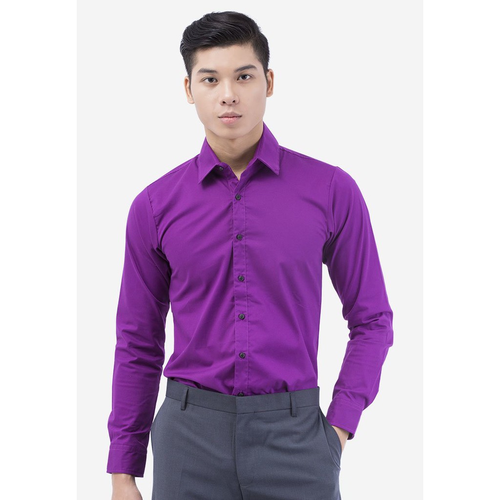 Áo sơ mi Titishop SM489 màu đen tay dài. | BigBuy360 - bigbuy360.vn