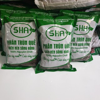 Gói Phân Trùn Quế Viên Nén 1kg