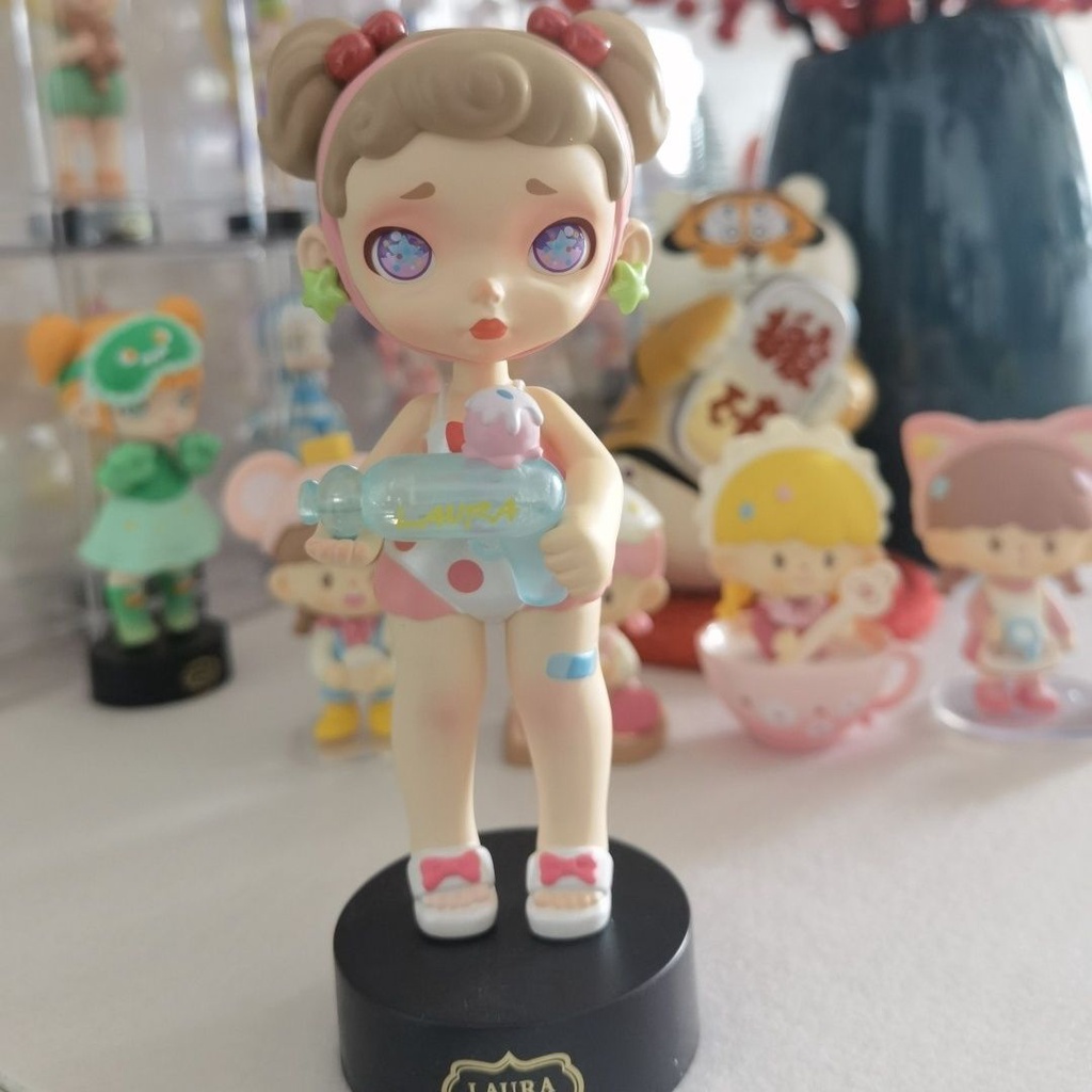 ❤Genuine❤ Langra Mô Hình Đồ Chơi Viên Ném Bom Ba Thành Phố Hồ Bơi Trong Phim Bí Ẩn Thành Phố Dùng Làm Quà Tặng Trang Trí