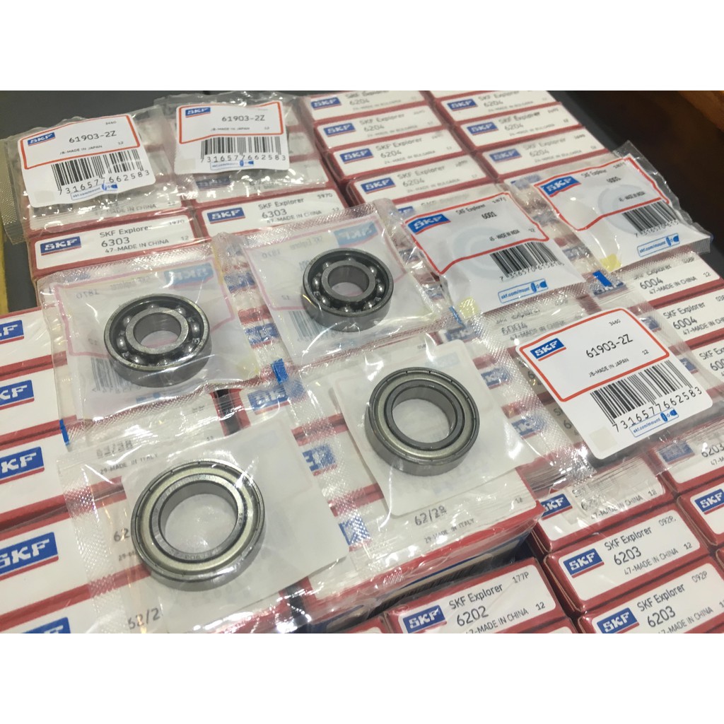 Bạc đạn máy SKF dành cho Yamaha Sirius, Jupiter , Taurus xăng cơ