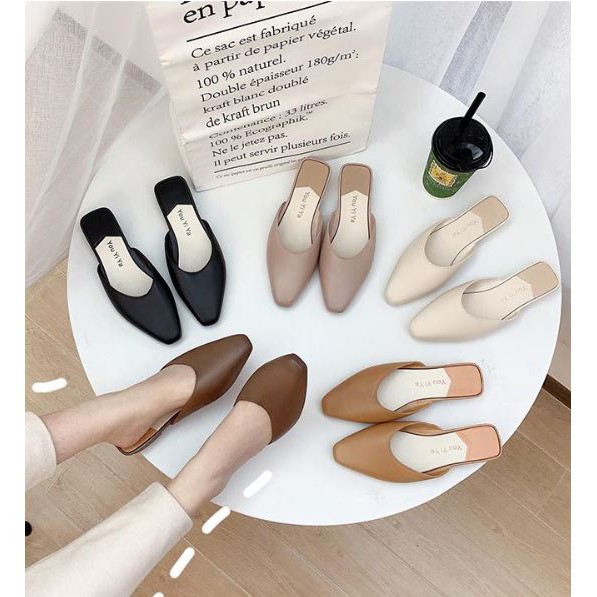 GIÀY SỤC NỮ MŨI NHỌN NHIỀU MÀU SẮC PHONG CÁCH HÀN QUỐC.