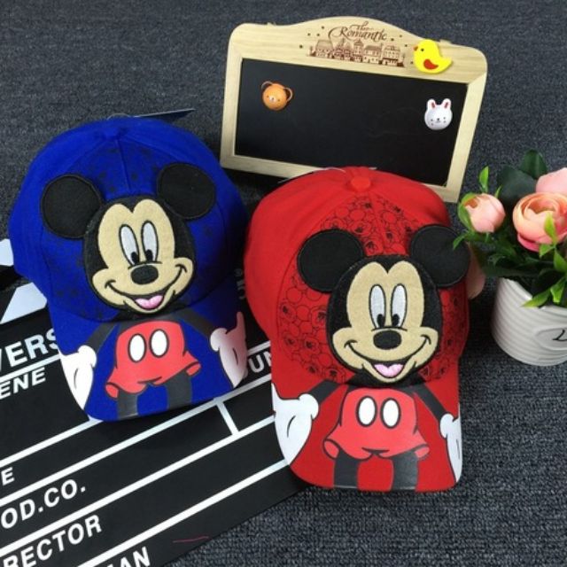 Nón lưỡi trai hình chuột Mickey