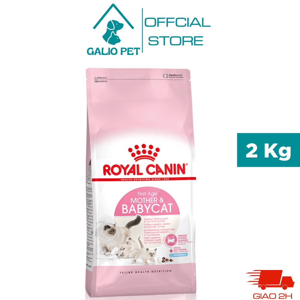 Thức ăn hạt Royal Canin Mother &amp; Babycat túi 2 Kg