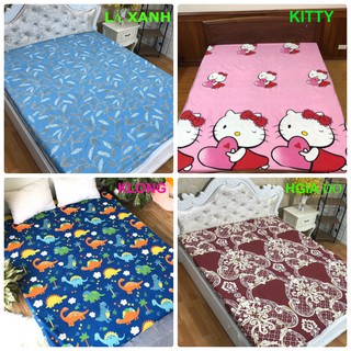 Combo 4 ga chống thấm cotton hoạ tiết đủ kích thước M6/M8 Dành cho Bé yêu
