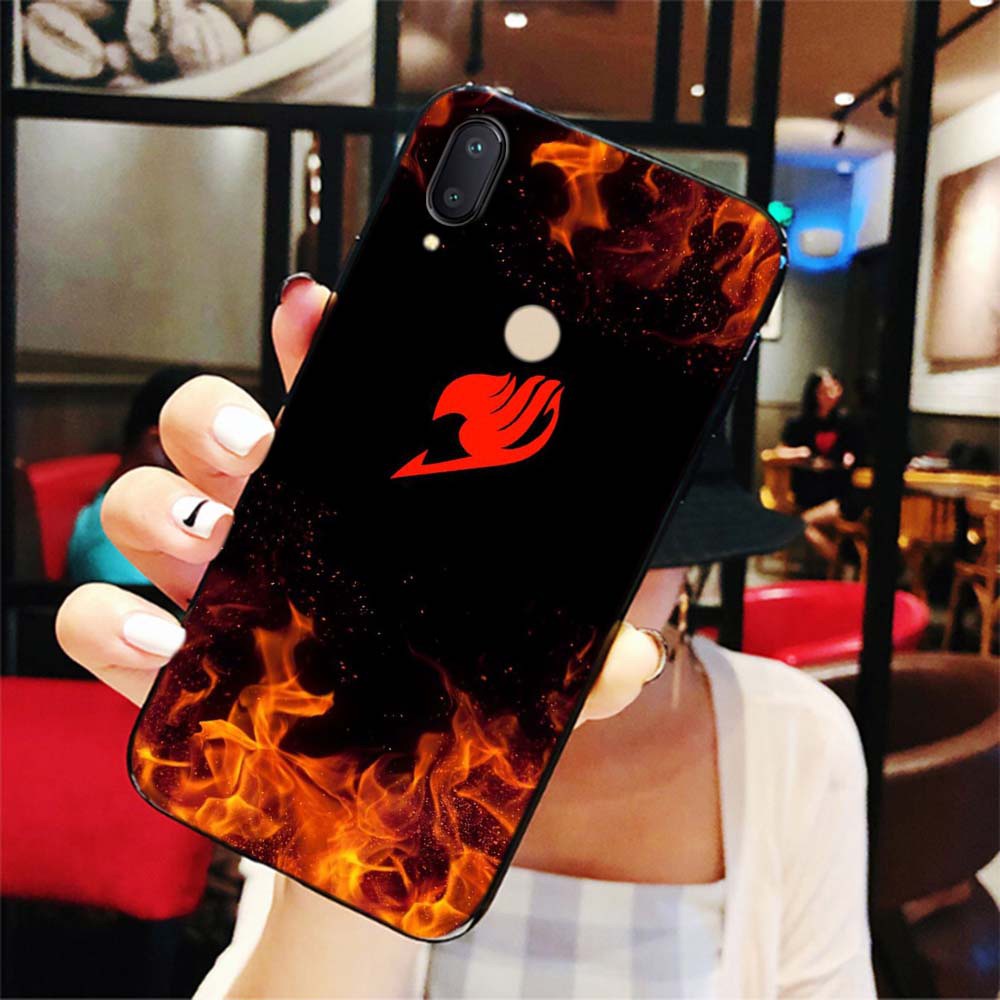 Ốp Điện Thoại tpu Silicon Mềm Màu Đen Họa Tiết fairy tail sl15 Cho xiaomi redmi note 10 pro note 10 4g 5g 9 9a