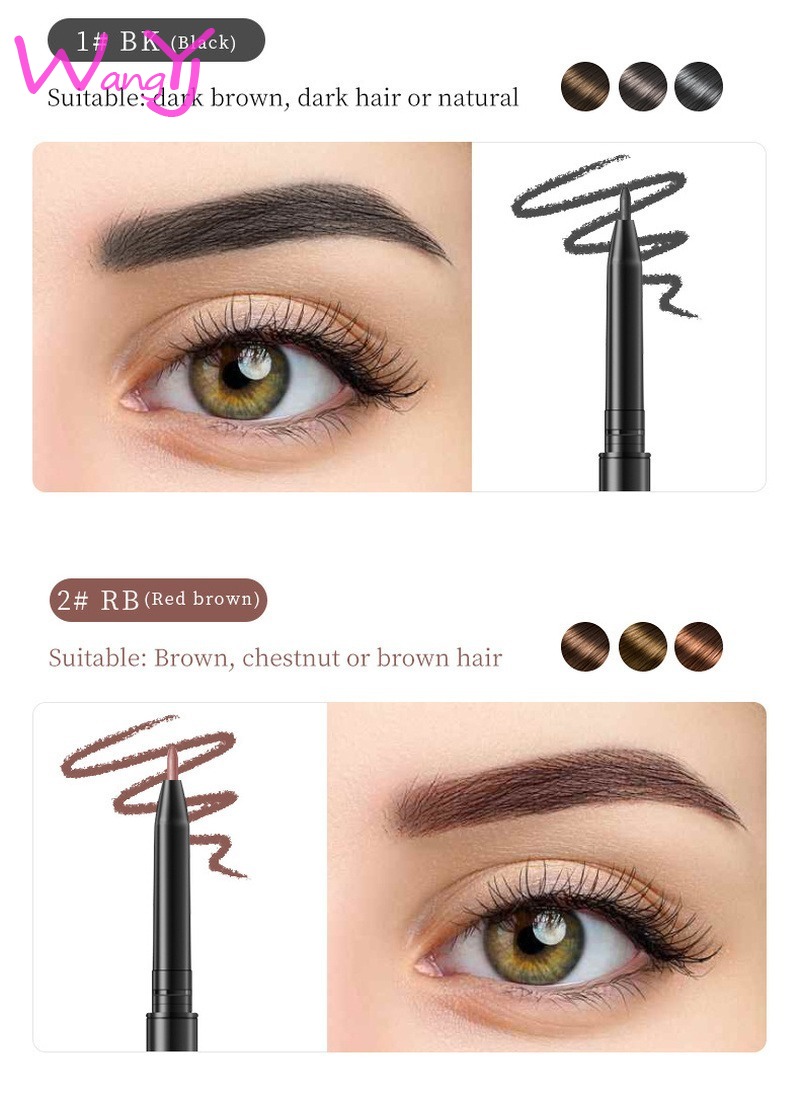 (Hàng Mới Về) Bút Chì Kẻ Lông Mày Đầu Xoay Tự Động Siêu Mịn 1.5mm | BigBuy360 - bigbuy360.vn