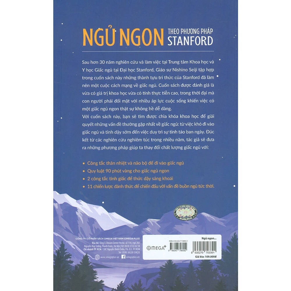 Sách - Ngủ Ngon Theo Phương Pháp Stanford - Cuộc Cách Mạng Về Giấc Ngủ