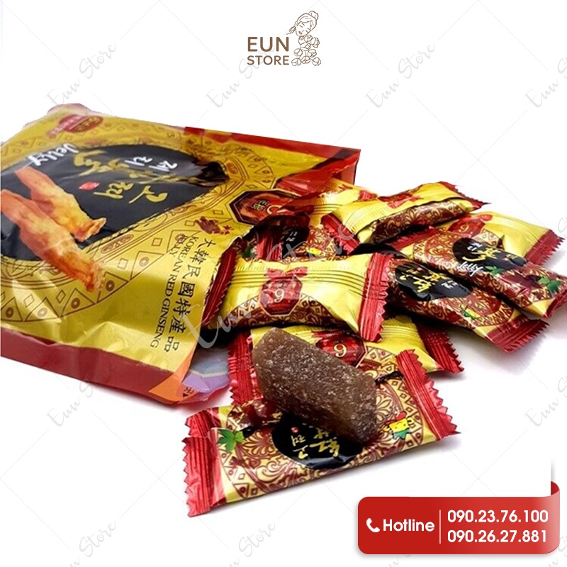 Kẹo Dẻo Hồng Sâm KOREAN RED GINSENG JELLY
