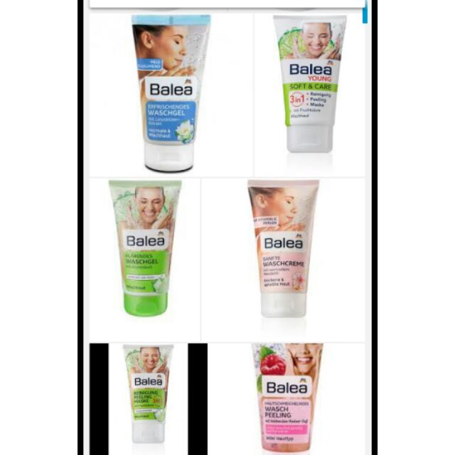 Sữa rửa mặt Đức Balea