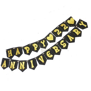 Banner Ngày kỷ niệm - Happy anniversary