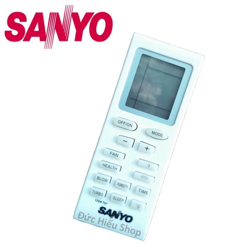 Remote điều khiển máy lạnh SANYO - Remote điều khiển điều hòa SANYO - Đức Hiếu Shop