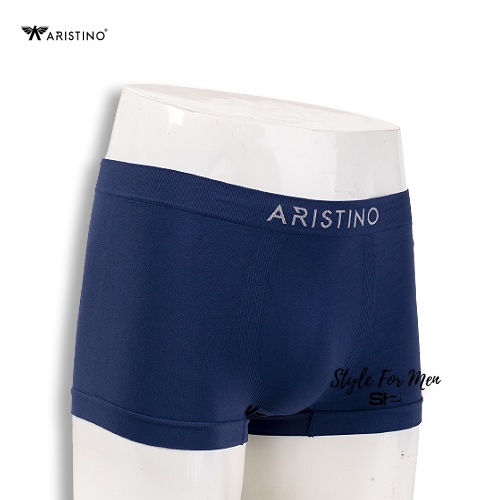 Quần Sịp/Lót Nam ARISTINO Cotton Cao Cấp ABX069 Dáng Boxer Cạp Không Đường Dệt Liền May Co Giãn 4 Chiều Mềm Mát Mịn