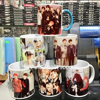 Cốc BTS ly BTS in hình ảnh mẫu ngẫu nhiên ,cốc ly in theo yêu cầu