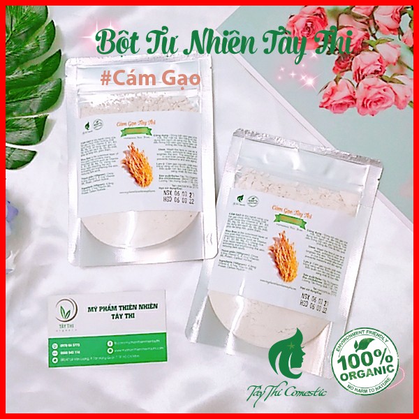 Bột Cám Gạo Nguyên Chất Gói 100 gram