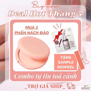 Phấn Nách Đào Peach Deo Pact Hương Đào Hút Mồ Hôi & Khử Mùi Hiệu Qủa - Thương Hiệu Hàn Quốc - SO'NATURAL