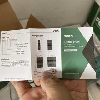 CB DC FEEO 800VDC