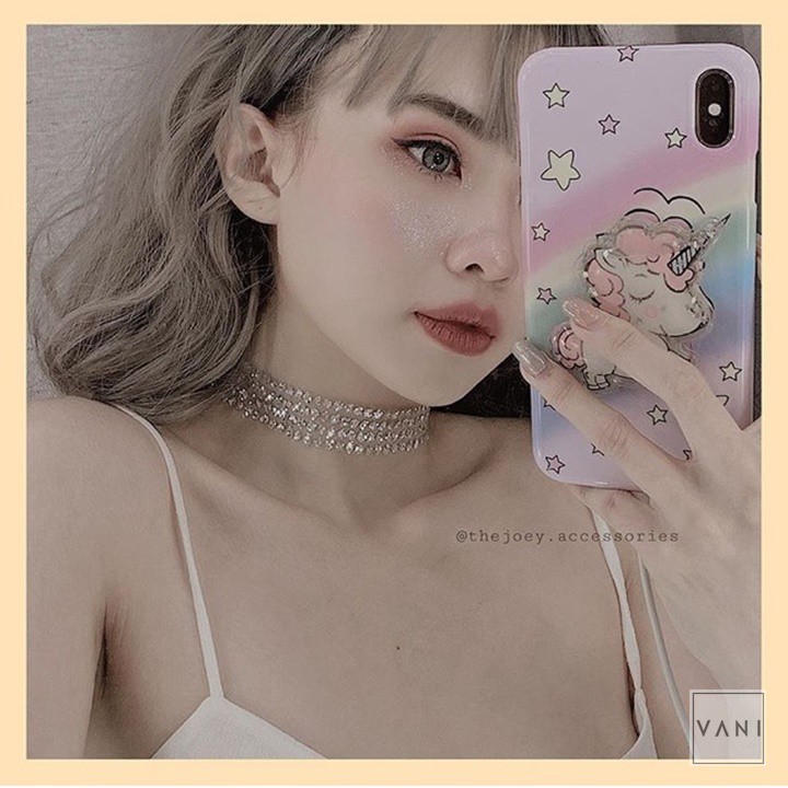 Choker Vòng Cổ Lấp Lánh Lưới Kim Tuyến Sexy - Vani Store