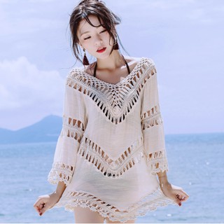 Áo ren lưới đi biển siêu đẹp