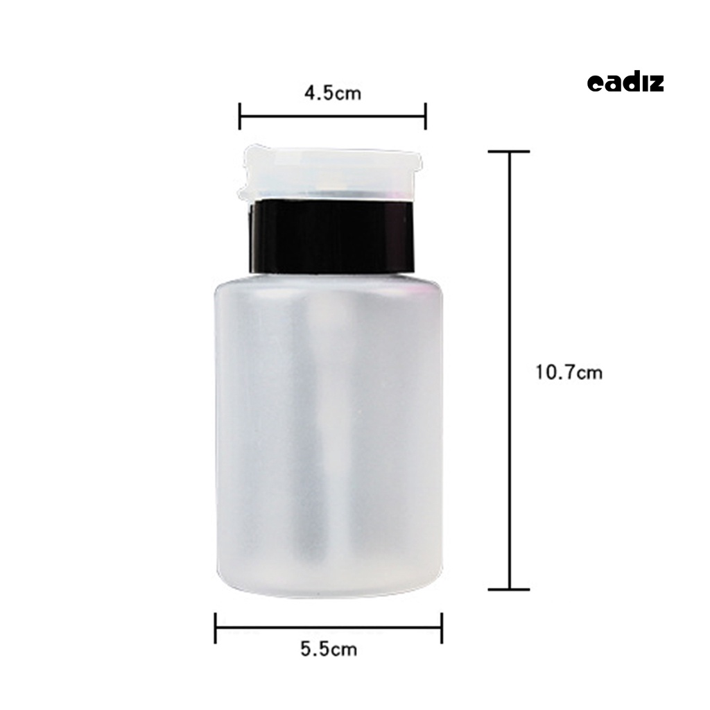 Bình rỗng đựng dung dịch tẩy sơn móng tay 150ml tiện dụng