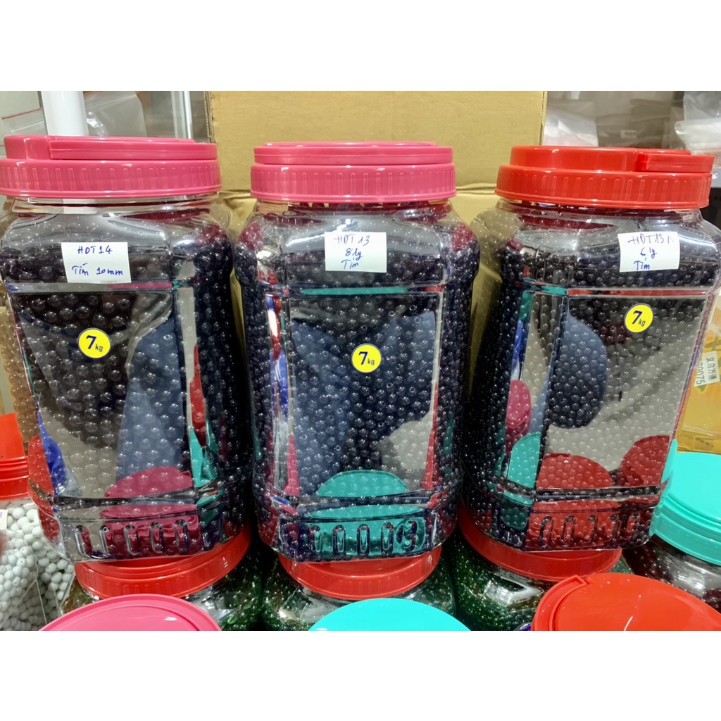 Hạt Pha Lê Thủy Tinh KATEDA SHOP Làm Rèm Cửa Vòng Tay Trang Sức, Nhiều Màu Sắc 1 Bịch 500g