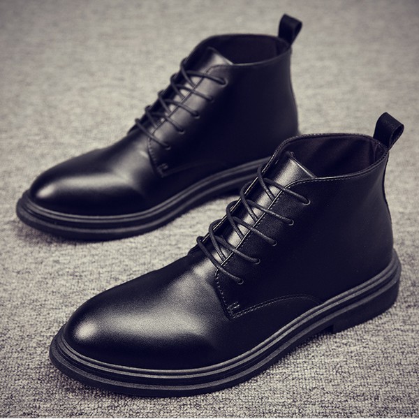 [Mã FAGREAT245 giảm 8% tối đa 50K đơn từ 250K] Giày Boot Nam Đen SGS GN289 | BigBuy360 - bigbuy360.vn