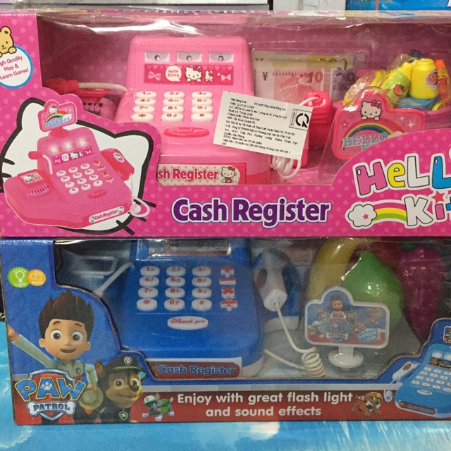 Bộ đồ chơi máy tính tiền siêu thị