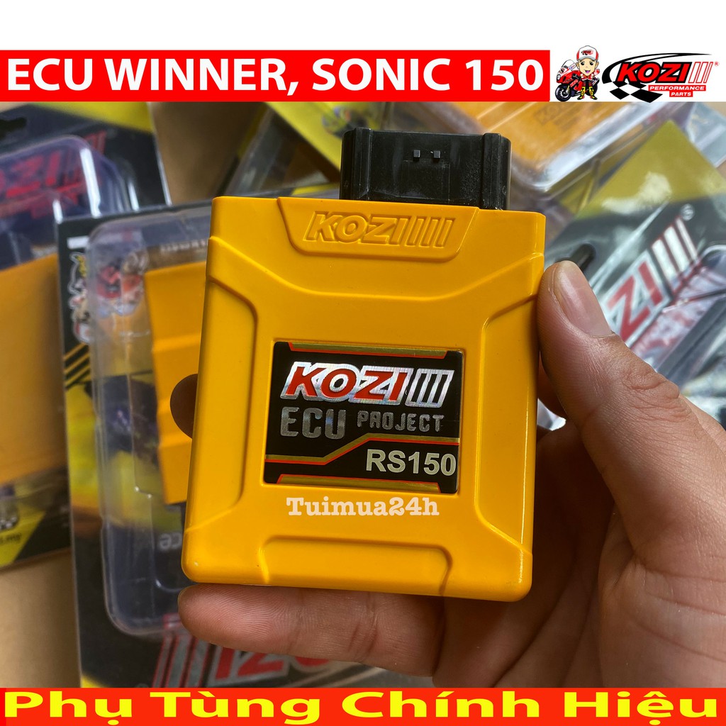 ECU Độ Mở Tua Honda Winner 150cc, Sonic Kozi Có 8 Map Tăng Chỉnh